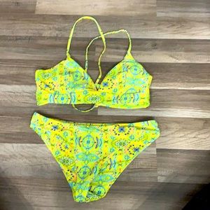 Women’s yellow bikini